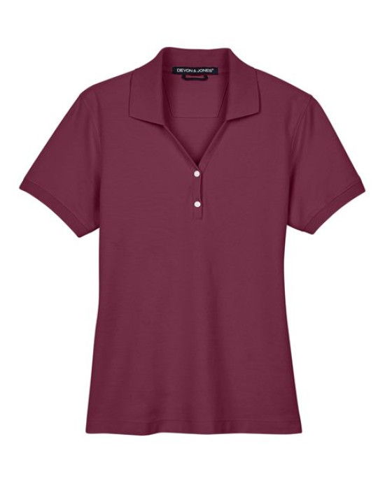 Women's Pima Piqué Polo