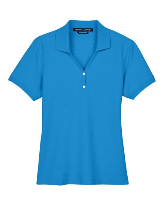 Women's Pima Piqué Polo