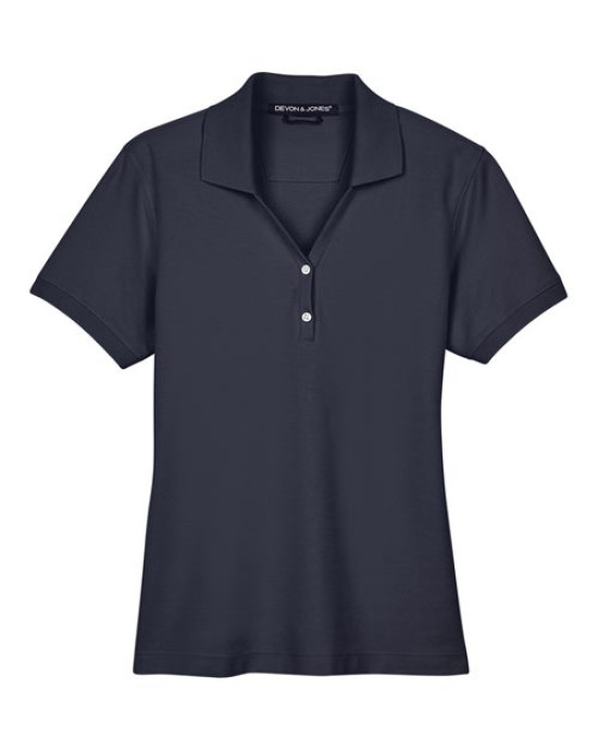 Women's Pima Piqué Polo