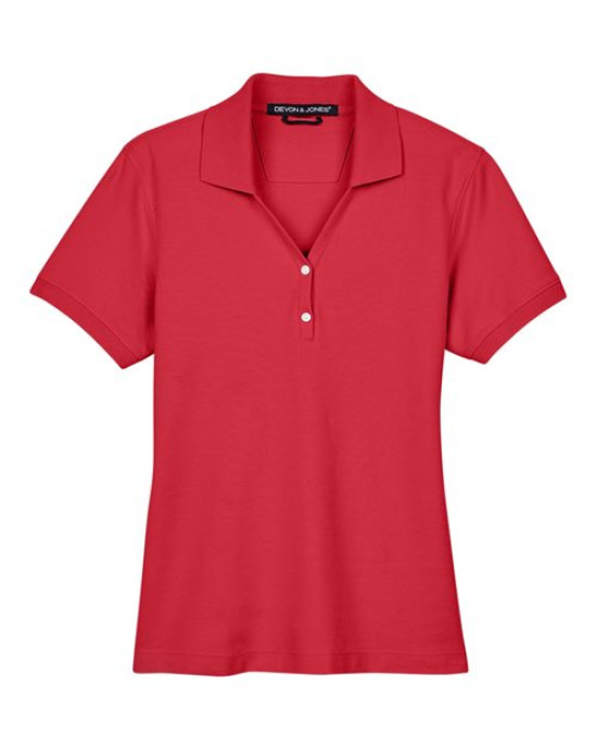 Women's Pima Piqué Polo