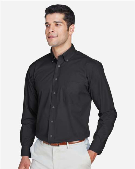 Men's Crown Collection® Broadcloth Woven Dress Shirt