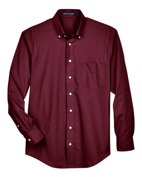 Men's Crown Collection® Broadcloth Woven Dress Shirt