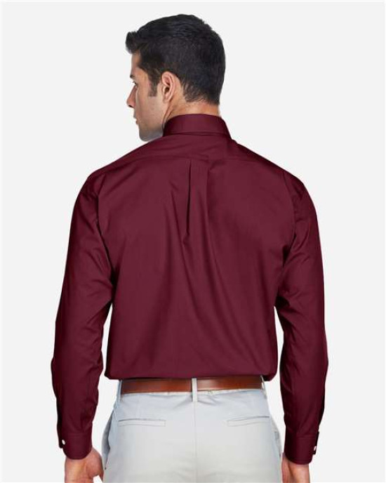 Men's Crown Collection® Broadcloth Woven Dress Shirt