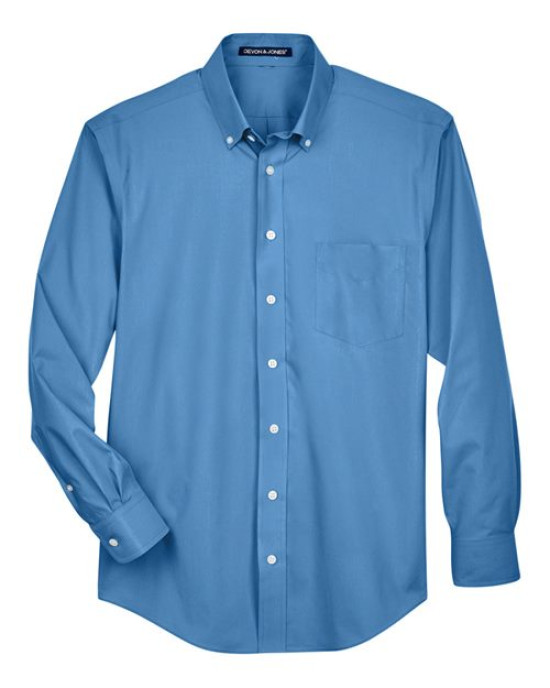 Men's Crown Collection® Broadcloth Woven Dress Shirt