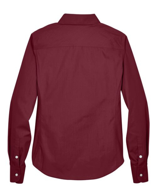 Women's Crown Collection® Broadcloth Woven Dress Shirt