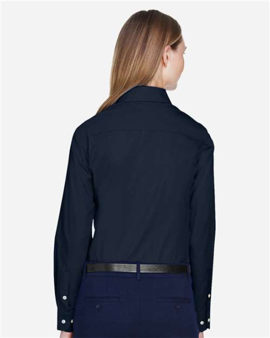 Women's Crown Collection® Broadcloth Woven Dress Shirt