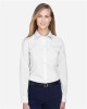 Women's Crown Collection® Broadcloth Woven Dress Shirt