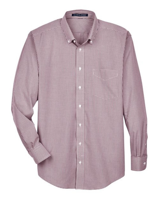 Men's Crown Collection® Gingham Check Woven Dress Shirt