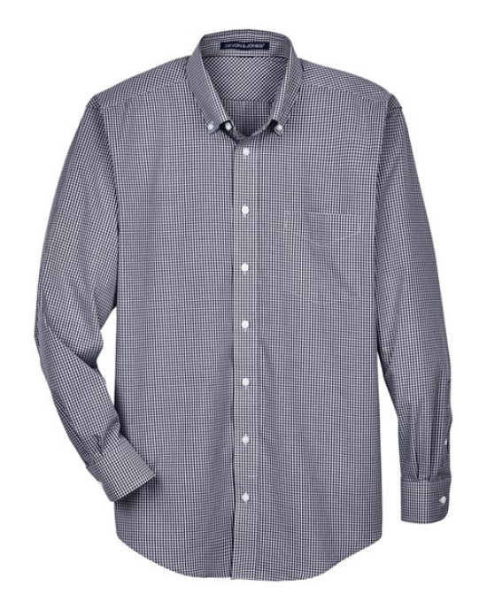 Men's Crown Collection® Gingham Check Woven Dress Shirt