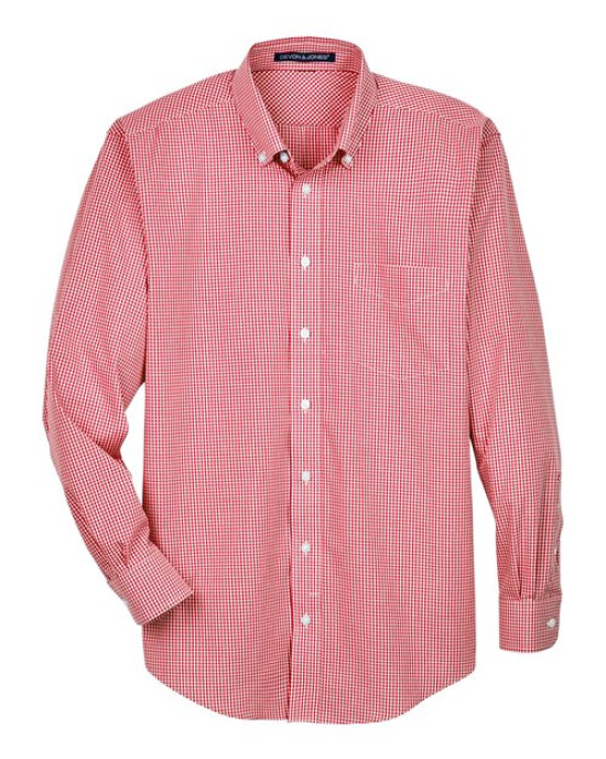 Men's Crown Collection® Gingham Check Woven Dress Shirt