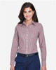 Women's Crown Collection® Gingham Check Woven Dress Shirt