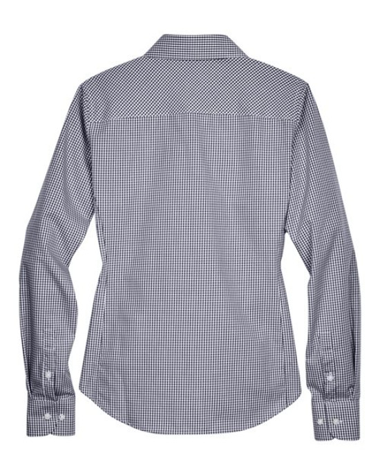 Women's Crown Collection® Gingham Check Woven Dress Shirt