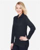 Women's CrownLux Performance® Plaited Long Sleeve Polo