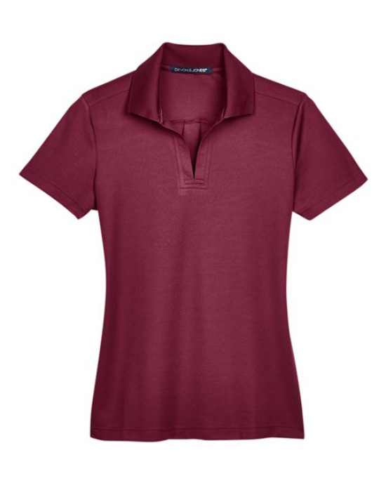 Women's CrownLux Performance® Plaited Polo