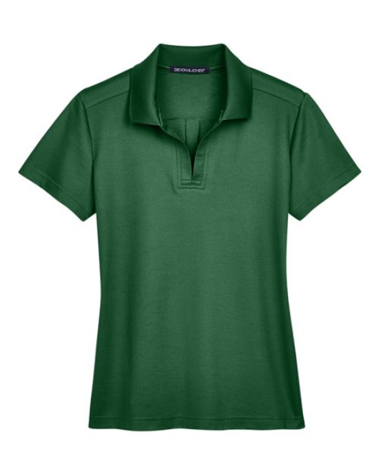 Women's CrownLux Performance® Plaited Polo