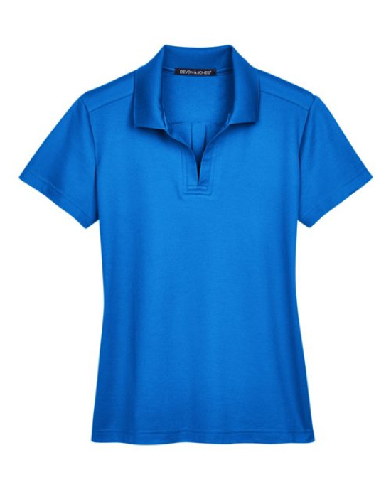 Women's CrownLux Performance® Plaited Polo