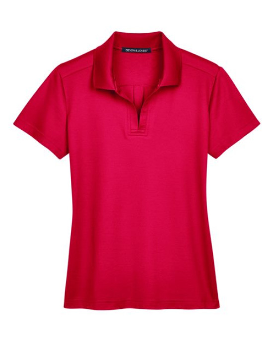 Women's CrownLux Performance® Plaited Polo
