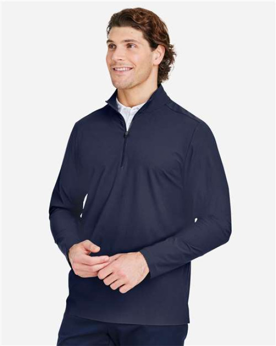 Men's CrownLux Performance® Windsor Welded Quarter-Zip Pullover