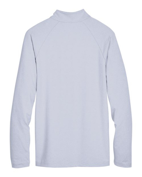 Men's CrownLux Performance® Clubhouse Micro-Stripe Quarter-Zip Pullover