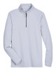 Men's CrownLux Performance® Clubhouse Micro-Stripe Quarter-Zip Pullover