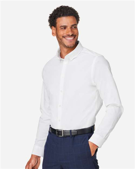Men's CrownLux Performance® Spencer Poplin Dress Shirt