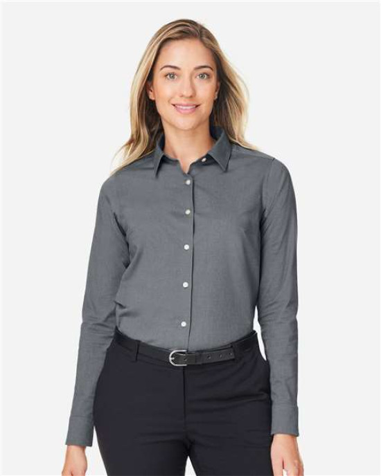 Women's CrownLux Performance® Spencer Poplin Dress Shirt