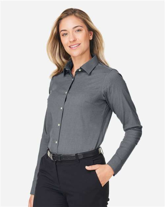 Women's CrownLux Performance® Spencer Poplin Dress Shirt