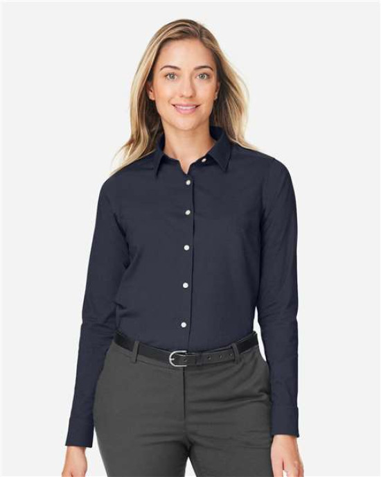 Women's CrownLux Performance® Spencer Poplin Dress Shirt