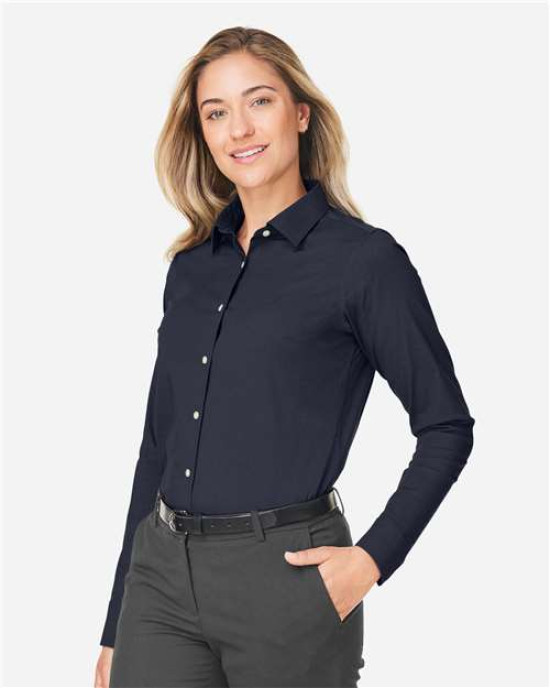 Women's CrownLux Performance® Spencer Poplin Dress Shirt