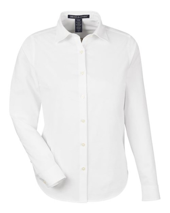Women's CrownLux Performance® Spencer Poplin Dress Shirt