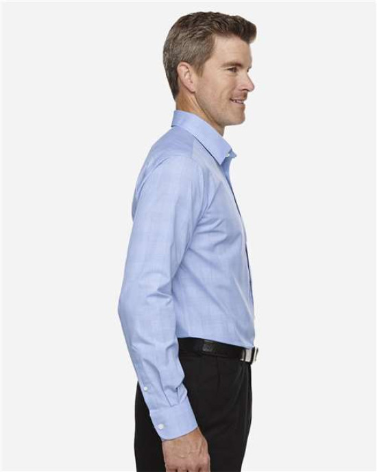 Men's Crown Collection® Glen Plaid Woven Dress Shirt