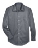 Men's Crown Collection® Solid Stretch Twill Woven Dress Shirt