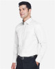 Men's Tall Crown Collection® Solid Stretch Twill Woven Dress Shirt
