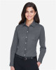 Women's Crown Collection® Solid Stretch Twill Woven Dress Shirt