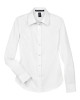 Women's Crown Collection® Solid Stretch Twill Woven Dress Shirt