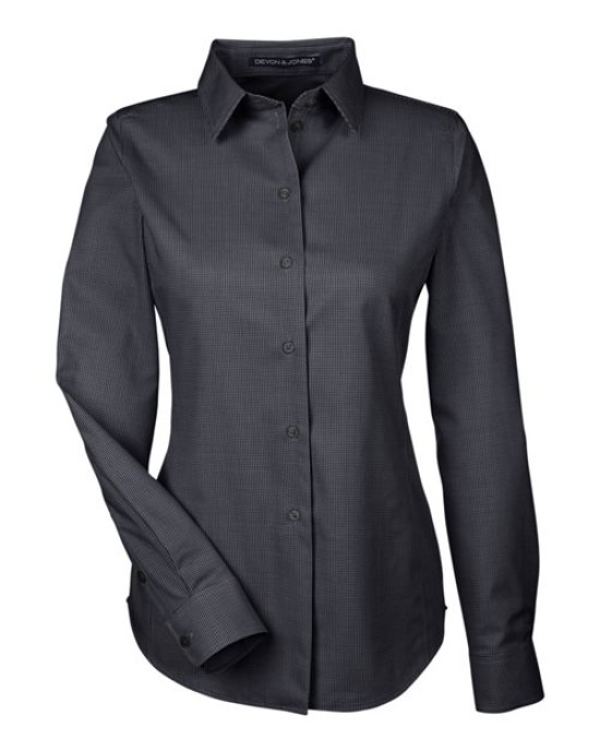 Women's Crown Collection® Royal Dobby Woven Dress Shirt