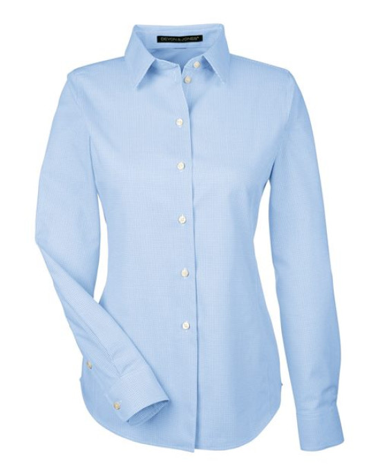 Women's Crown Collection® Royal Dobby Woven Dress Shirt