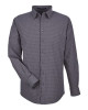 Men's CrownLux Performance® Tonal Mini Check Woven Dress Shirt