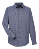 Men's CrownLux Performance® Tonal Mini Check Woven Dress Shirt