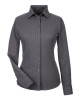 Women's CrownLux Performance® Tonal Mini Check Woven Dress Shirt