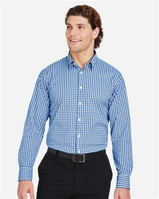 Men's CrownLux Performance® Gingham Dress Shirt