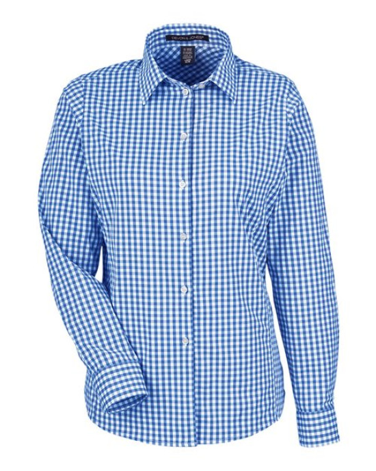 Women's CrownLux Performance® Gingham Dress Shirt