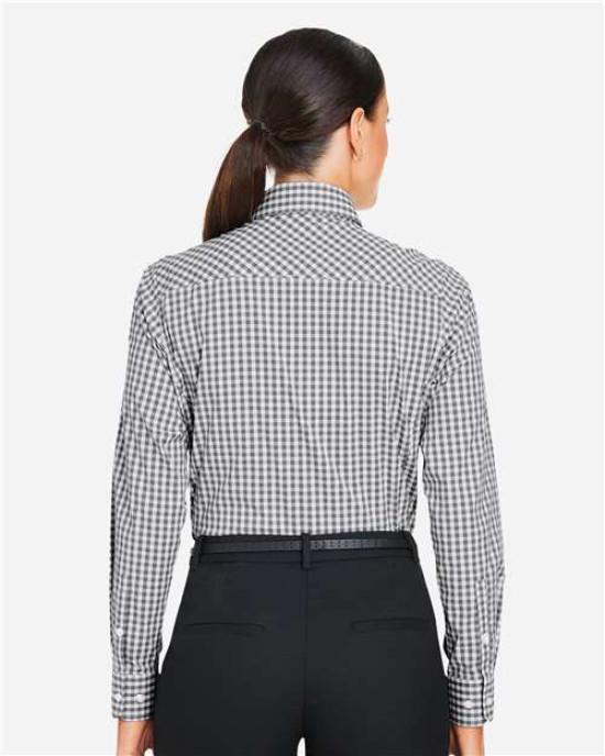 Women's CrownLux Performance® Gingham Dress Shirt