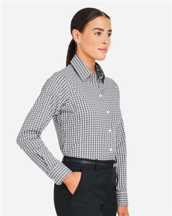 Women's CrownLux Performance® Gingham Dress Shirt