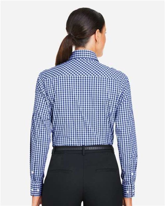 Women's CrownLux Performance® Gingham Dress Shirt