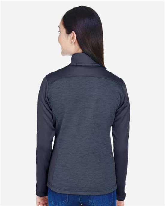Women's Newbury Colorblock Mélange Fleece Full-Zip Jacket
