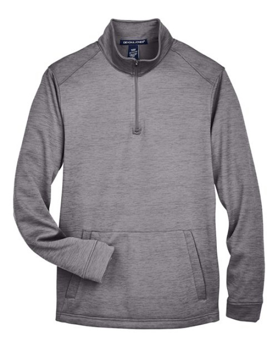 Men's Newbury Mélange Fleece Quarter-Zip Pullover
