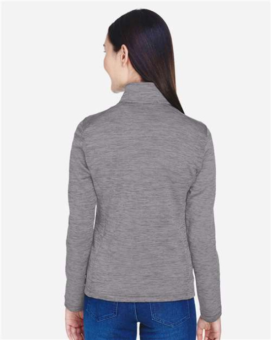 Women's Newbury Mélange Fleece Quarter-Zip Pullover