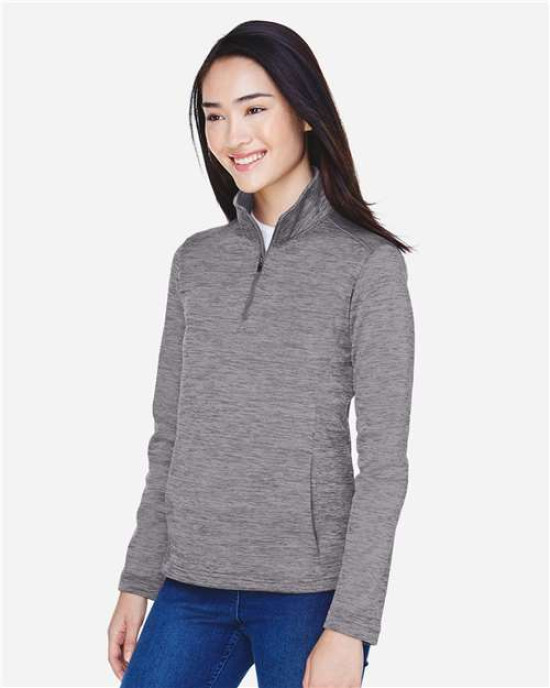 Women's Newbury Mélange Fleece Quarter-Zip Pullover