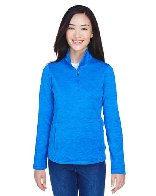 Women's Newbury Mélange Fleece Quarter-Zip Pullover